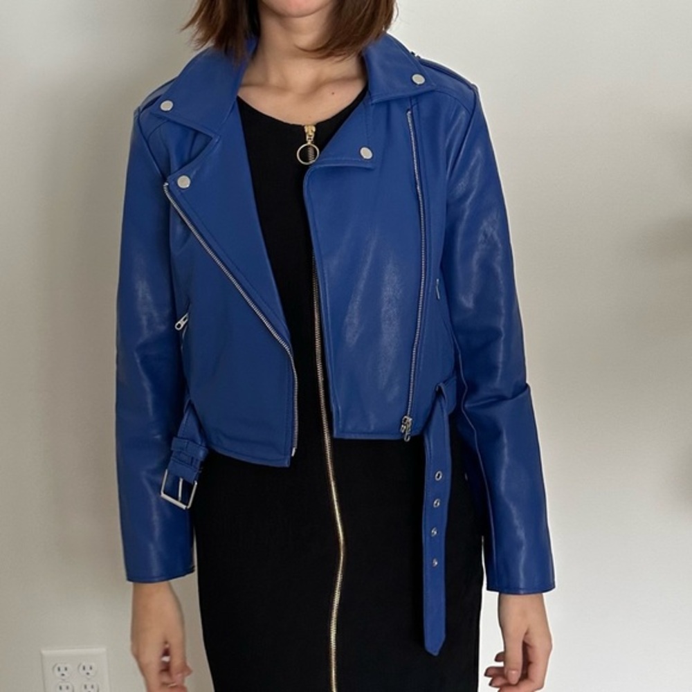 Leather jacket